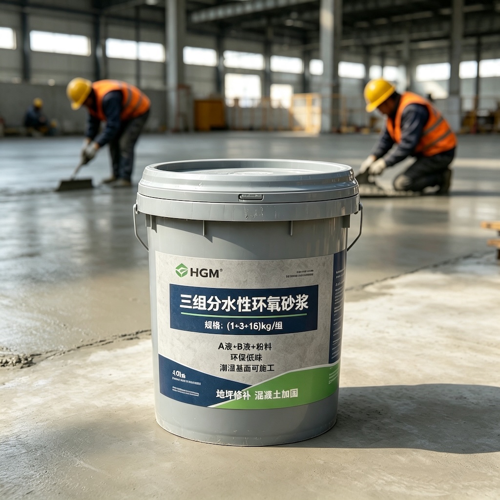 法库三组份水性环氧砂浆